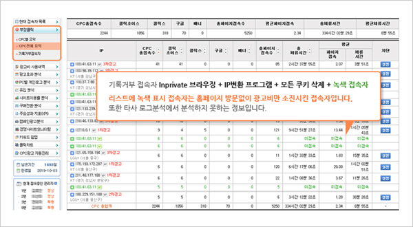 녹색접속자 활용법 이미지