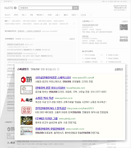 네이트 스페셜링크 이미지