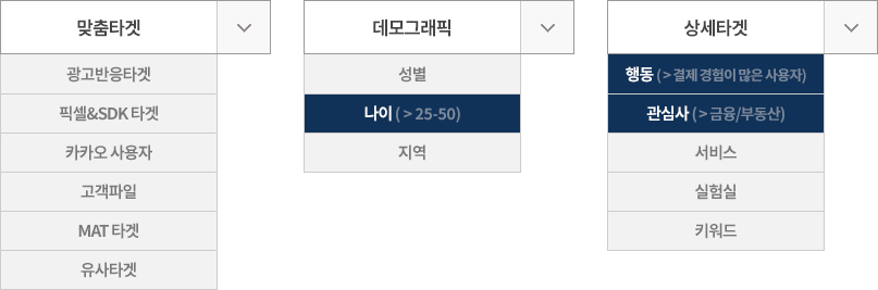 오디언스 타겟팅 활용 이미지
